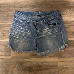 American eagle midi shorts